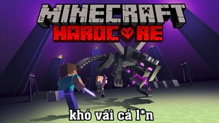 Minecraft hardcore rất khó :( | Minecraft