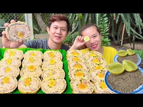 Làm CHẢ HOA ( CHẢ NGŨ SẮC ) đơn giản tại nhà.Món ngon mỗi ngày