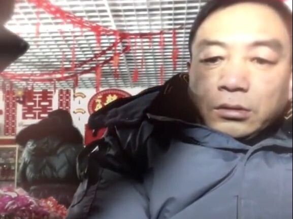 Even the word "Fu" (blessings) all over the house can't hide my father's unhappiness.