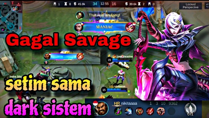 Gagal Savage Di KS  Darksistem 😡😡