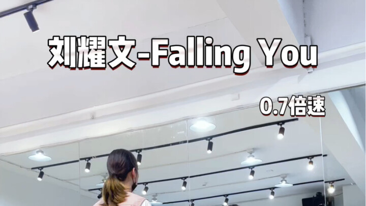 【小蓓翻跳】刘耀文《Falling You》慢速分解来了！还不快学起来！！