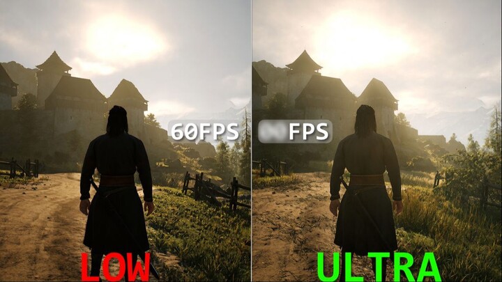 The Blood of Dawnwalker｜RX 9060 XT + R5 5600GT Graphics Settings | Low to Ultra