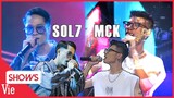 Thưởng thức 2 màn trình sân AUTOTUNE LIVE đỉnh cao của thầy trò SOL7 - MCK tại vòng 1 Rap Việt