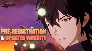 BLACK CLOVER MOBILE IS GETTING THE BALL ROLLING. NEW WEBSITE & PRE-REGISTRATION COMING SOON