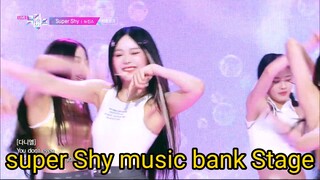 Super Shy music bank stage - newjeans