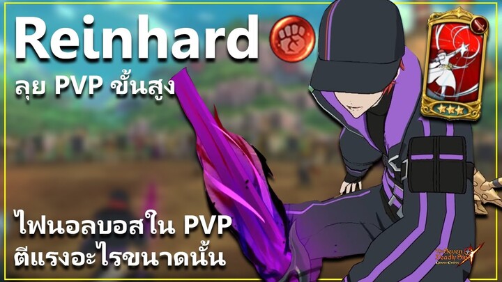 Reinhard ตีโคตรแรง แบบไม่พึ่ง ATK ลุย PVP ขั้นสูง !! | The Seven Deadly Sins: Grand Cross [7 บาป]