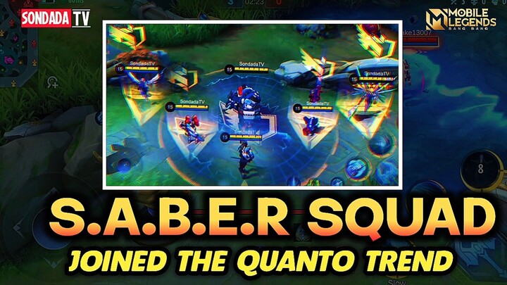 SABER Squad joined the Quanto Trend