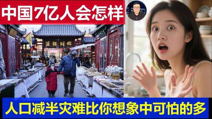 深度：中国如果只剩7亿人会怎样 人口减半的灾难比你想象严重的多