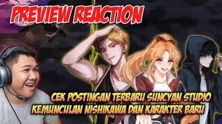 REACTION UPDATE PREVIEW TERBARU BY SUNCYAN STUDIO - GILA KECE BANGET KARAKTER BARU CUY!