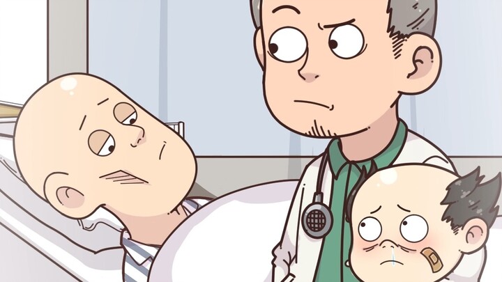 For dad's life, it's worth gaining even more weight...