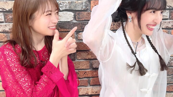 【Chinese subtitles】Precious video of Sakura Ayane being sunk by Akimoto Manatsu's sub-Q.mp4