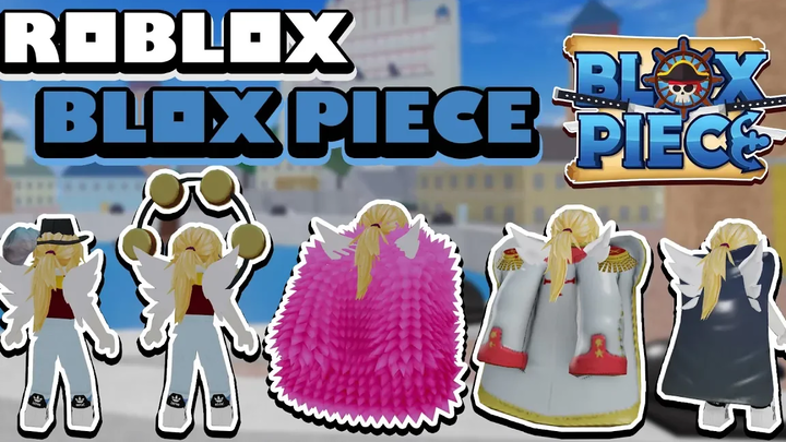 Roblox Blox Piece วิธีได้ผ้าคลุมทุกแบบ!! กลองเอเนลและหมวกมิฮอว์ค!! + (ขาดำซันจิและไฟฟ้าเผ่ามิงค์)