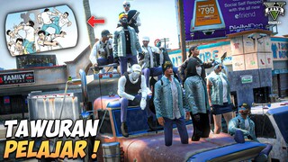 TRAGEDI 26 DESEMBER‼️TAWURAN ANTAR PELAJAR VS POLISI‼️- GTA 5 ROLEPLAY