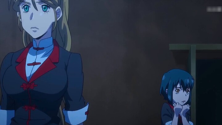 On the first day of class, the girl saw a ghost behind her classmate! Anime