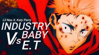 Anime Mix「AMV」Lil Nas X, Katy Perry - Industry Baby vs. E.T. - Mashup