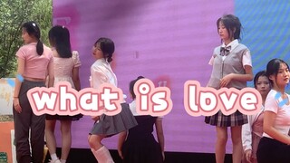 【小小】在学校跳what is love？momo位伪直拍！