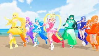 【mmdぴちぴちピッチ】マーメイドプリンセスでdear cocoa girls