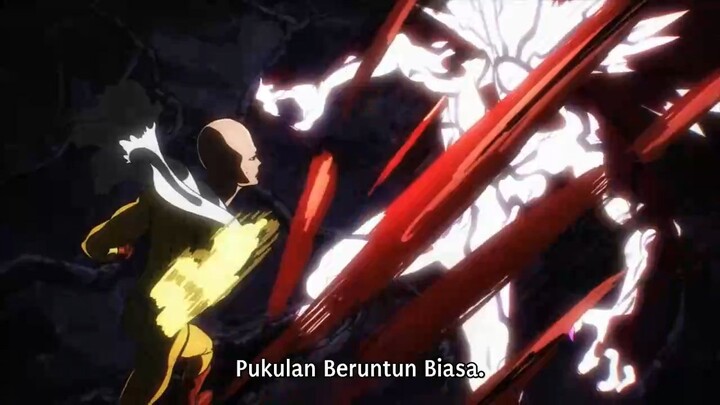 Kekuatan Saitama buat musuh ketar ketir