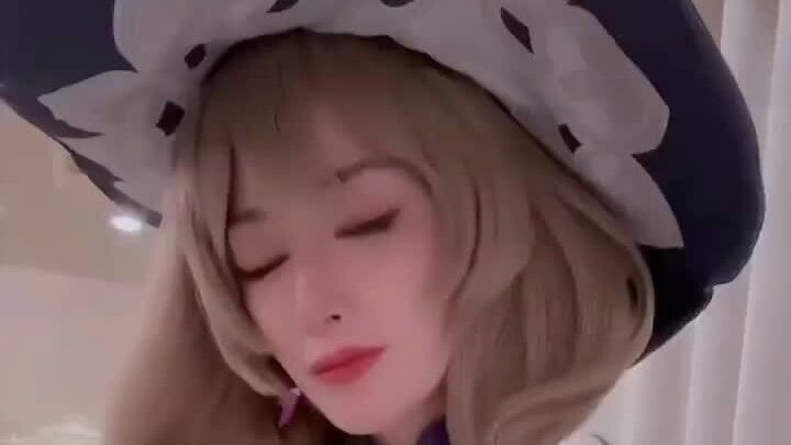 [Genshin Impact / voice actor himself] Lisa Japanese CV Rie Tanaka herself COS Lisa third play