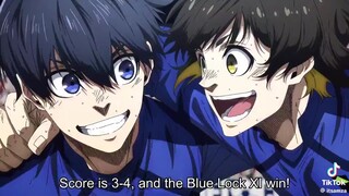 blue lock season 2 new episode isagi goal 😱