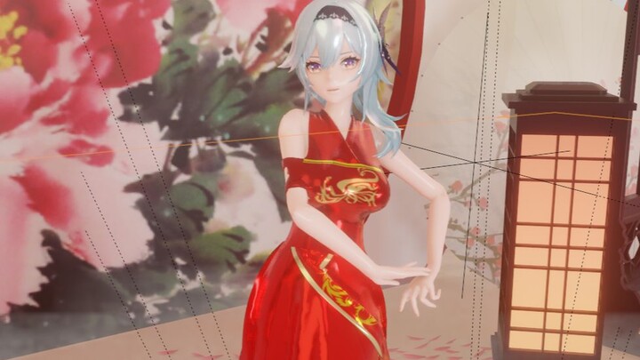 [ Genshin Impact MMD ] Eula is very happy