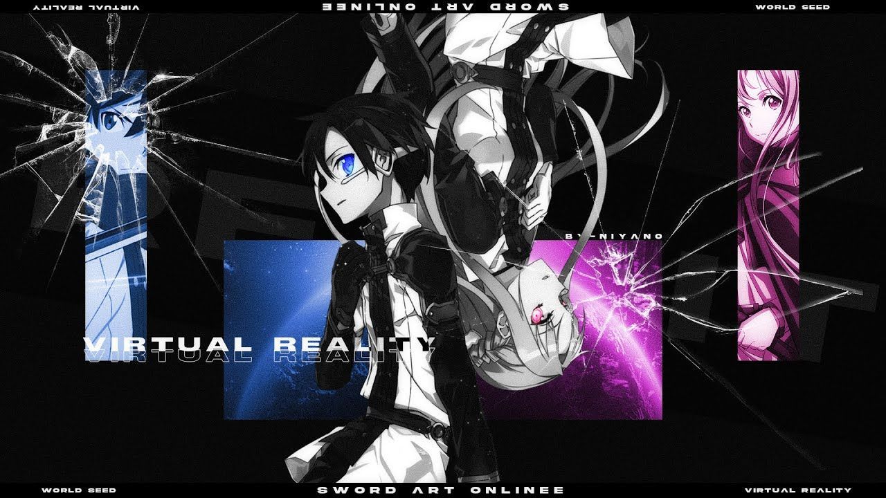 Sword Art Online Rock AMV] - Virtual Reality - Bilibili