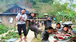 Ẩm Thực Tết Tây Bắc Mổ Lợn Chuẩn Bị Gói Bánh Chưng /Hoàng Việt Tây Bắc