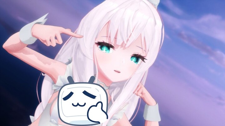 ~The viciousness of strangling meat~The lazy white rabbit~The vicious smile is the cutest~