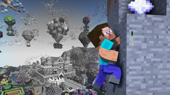 Nếu thế giới Minecraft mất hết màu sắc (Thế giới phai màu | Cuộc phiêu lưu nhặt màu)