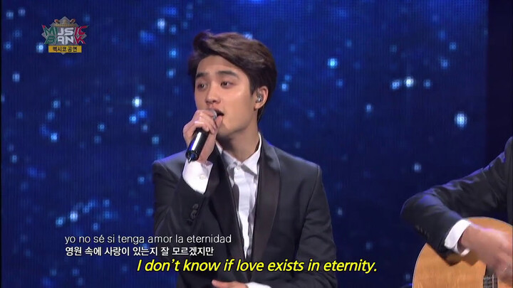 EXO-K - Sabor a Mi [Music Bank HOT Stage / 2014.11.12]