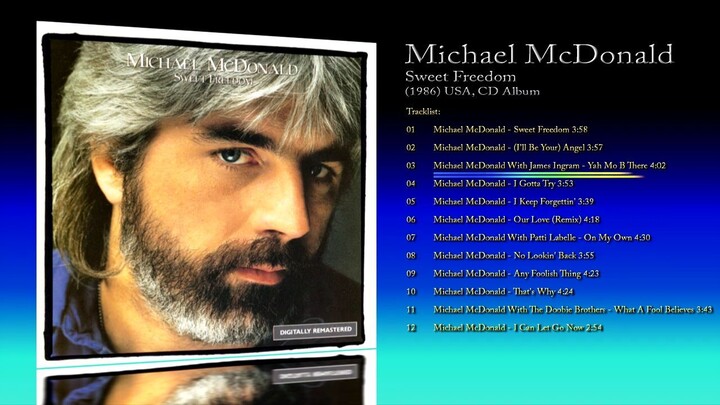 Michael McDonald (1986) Sweet Freedom [CD Album]