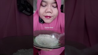 DYMA |ASMR RAW RICE EATING |Makan Beras | asmrrawriceeating| #asmrsounds  #asmr #shorts #mukbang(1)