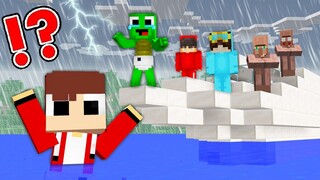 The Summer Break Disaster Of JJ and Mikey with Cash and Nico in Minecraft Challenge Maizen Parody