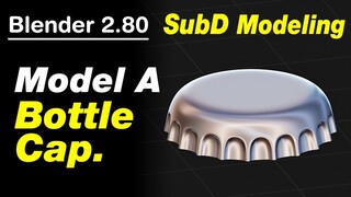 Blender 2 80 Tutorial Model A Bottle Cap.