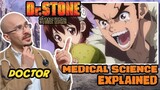 Real DOCTOR reacts to DR STONE! Anime Review | Season 2 STONE WARS