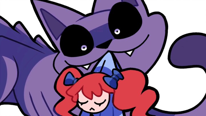 Sleepy Cat wants to play with Poppy (Poppy's Playtime Chapter 3)