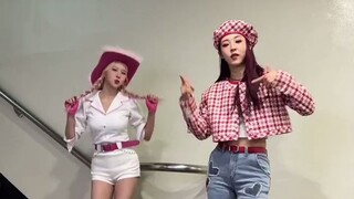 宇宙少女小不点多荣x MAMAMOO文星伊TikTok自拍LUNATIC舞蹈挑战 220123