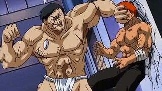 Hanayama ทำลายแขนของ Baki Baki เห็นรอยสักของ Hanayama เป็นครั้งแรก (English Dub)