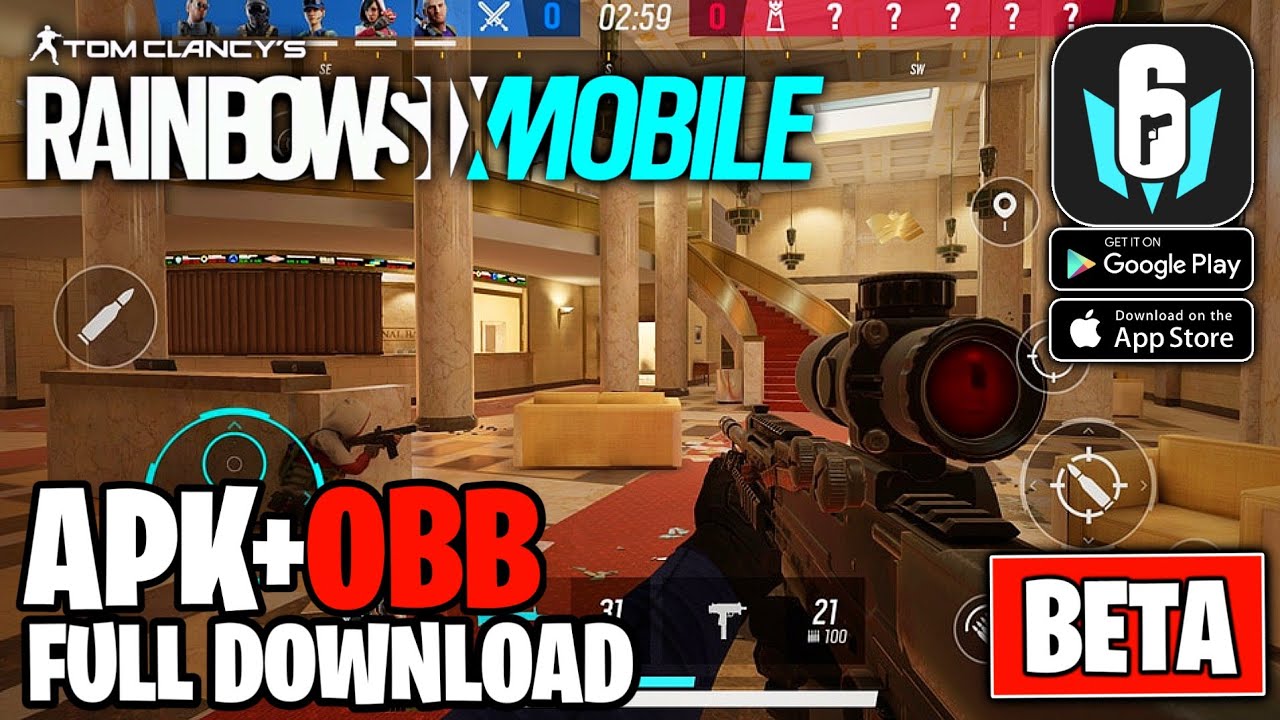 Rainbow Six Mobile (APK+OBB) - Full Download (CBT) - BiliBili