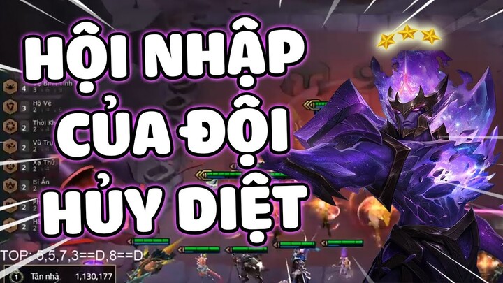 HỘI NHẬP 3 SAO CỦA ĐỘI HÌNH HỦY DIỆT NHÂN PHẨM.