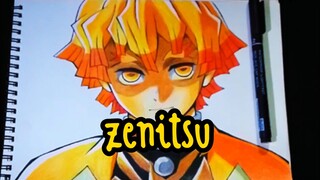 draw zenitsu