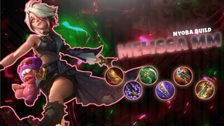 MENCOBA BUILD TERSAKIT MELISSA | GAME MOBILE LEGENDS