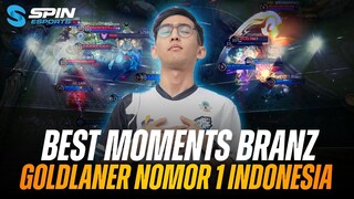 EVOS BRANZ GOLDLANER YANG DICARI-CARI EVOS LEGENDS SEKIAN LAMA! BEST MOMENTS BRANZ MPL ID S11 W1