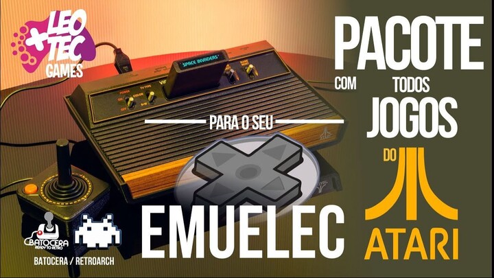 ATARI️ o que você não sabia sobre ele, de BRINDE PACOTES com todos os JOGOS   EM