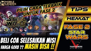 MASIH BISA !! BELI COA BUAT SELESAIKAN MISI EVENT STARWARS FASE 2 DENGAN HARGA 60RB - MOBILE LEGENDS