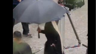 He is limping again, holding his waist. I hope it is just because he has been kneeling for too long.