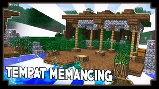 CARA MEMBUAT TEMPAT MEMANCING - Minecraft Tutorial