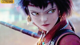 【灵笼 4K 超燃打戏】乌兰麦朵 枪出如龙！帅炸了！