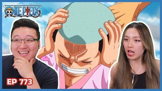 THE VOICES OF THE UNIVERSE? | One Piece Episode 773 Couples Reaction & Discussion