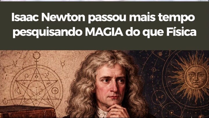Isaac Newton estudava magia? A história do último dos mágicos